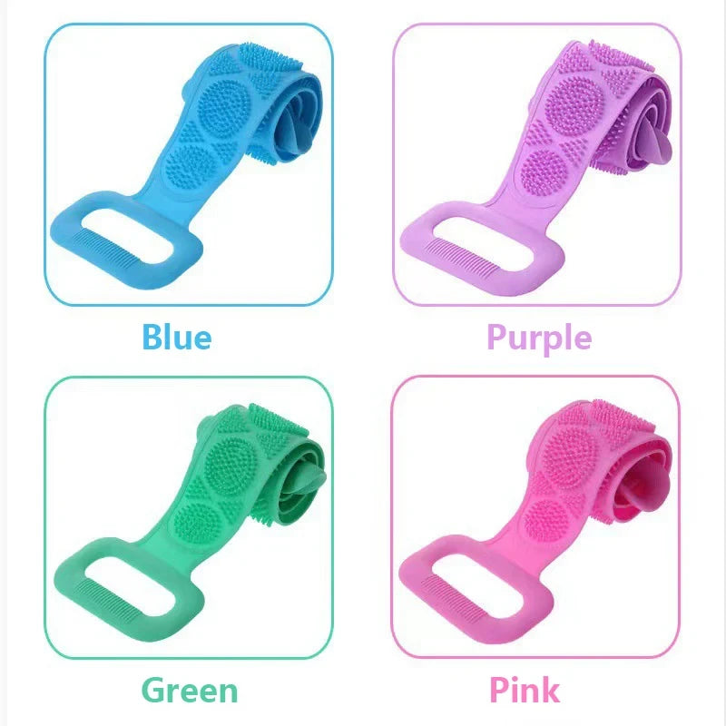 Escova Corporal de Silicone para Banho