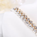 Pulseira romana com diamante.
